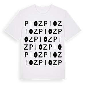 Pioz ordlek t-shirt – ekologisk bomull t-shirt från Pinshirt