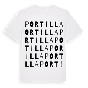 Portilla ordlek t-shirt – ekologisk bomull t-shirt från Pinshirt