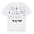 Pozoamargo karta t-shirt