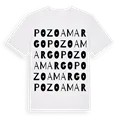 Pozoamargo ordlek t-shirt