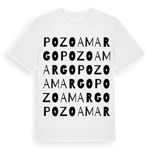 Pozoamargo ordlek t-shirt – ekologisk bomull t-shirt från Pinshirt