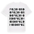 Pozohondo ordlek t-shirt
