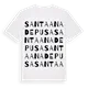 Santa Ana de Pusa ordlek t-shirt