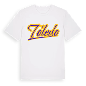 Toledo baseball t-shirt – ekologisk bomull t-shirt från Pinshirt