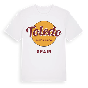 Toledo cirkel t-shirt – ekologisk bomull t-shirt från Pinshirt