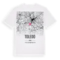 Toledo karta t-shirt