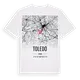 Toledo karta t-shirt