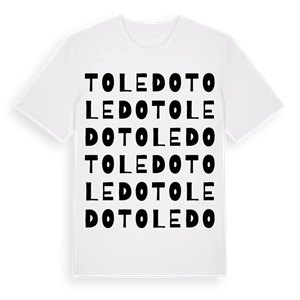 Toledo ordlek t-shirt – ekologisk bomull t-shirt från Pinshirt