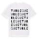 Turleque ordlek t-shirt