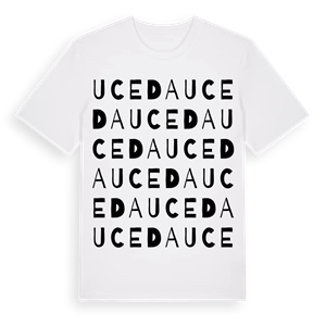 Uceda ordlek t-shirt – ekologisk bomull t-shirt från Pinshirt