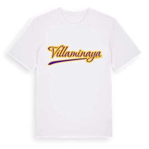 Villaminaya baseball t-shirt – ekologisk bomull t-shirt från Pinshirt