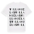 Villamuelas ordlek t-shirt