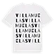 Villamuelas ordlek t-shirt