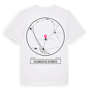 Villanueva de Alcardete t-shirt – ekologisk bomull t-shirt från Pinshirt