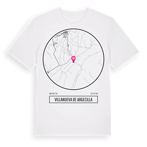 Villanueva de Argecilla t-shirt – ekologisk bomull t-shirt från Pinshirt