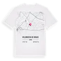 Villanueva de Bogas karta t-shirt