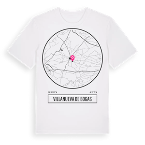 Villanueva de Bogas t-shirt – ekologisk bomull t-shirt från Pinshirt