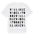 Villanueva de la Torre ordlek t-shirt