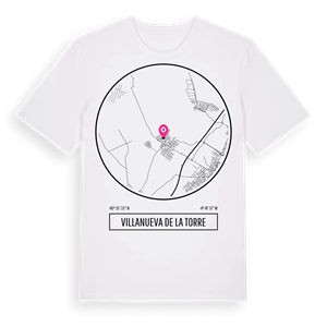 Villanueva de la Torre t-shirt – ekologisk bomull t-shirt från Pinshirt