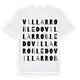 Villarrobledo ordlek t-shirt