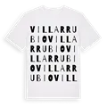 Villarrubio ordlek t-shirt
