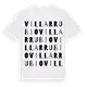 Villarrubio ordlek t-shirt