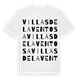 Villas de la Ventosa ordlek t-shirt