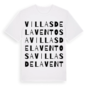 Villas de la Ventosa ordlek t-shirt – ekologisk bomull t-shirt från Pinshirt