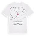 Villaseca de la Sagra karta t-shirt
