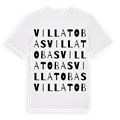 Villatobas ordlek t-shirt
