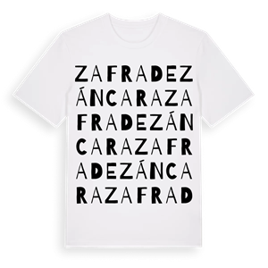 Zafra de Záncara ordlek t-shirt – ekologisk bomull t-shirt från Pinshirt