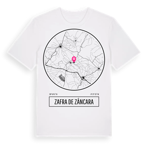 Zafra de Záncara t-shirt – ekologisk bomull t-shirt från Pinshirt