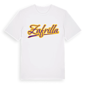 Zafrilla baseball t-shirt – ekologisk bomull t-shirt från Pinshirt