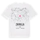 Zafrilla karta t-shirt