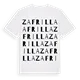Zafrilla ordlek t-shirt