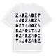 Zarza de Tajo ordlek t-shirt
