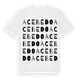 Acebedo ordlek t-shirt