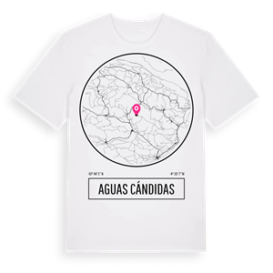 Aguas Cándidas t-shirt – ekologisk bomull t-shirt från Pinshirt