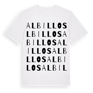Albillos ordlek t-shirt – ekologisk bomull t-shirt från Pinshirt