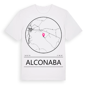 Alconaba t-shirt – ekologisk bomull t-shirt från Pinshirt
