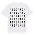 Aldea Real ordlek t-shirt