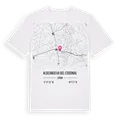 Aldeanueva del Codonal karta t-shirt