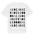 Aldeanueva del Codonal ordlek t-shirt