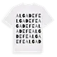 Algadefe ordlek t-shirt