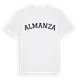 Almanza böjd t-shirt