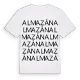 Almazán ordlek t-shirt