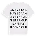 Amavida ordlek t-shirt