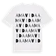 Amavida ordlek t-shirt