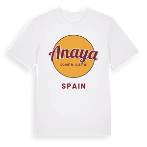 Anaya cirkel t-shirt – ekologisk bomull t-shirt från Pinshirt