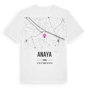 Anaya karta t-shirt – ekologisk bomull t-shirt från Pinshirt